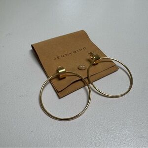 Jenny Bird Classic Gold Hoop Earrings